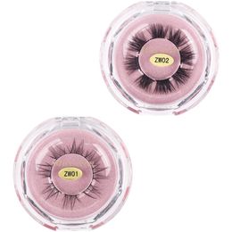 Segmented False Wimper Faux 3D Mink Eyelashes Natural Dikke Lange Eye Washes Extension Handgemaakte Make-up Gereedschap GRATISHE