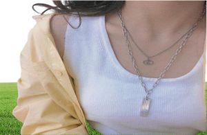 Geselecteerd merkontwerp hanger ketting stedelijke jeugdstijl verzilverde kettingen luxe sieraden lange keten geselecteerd cadeau voor meisjes5049903