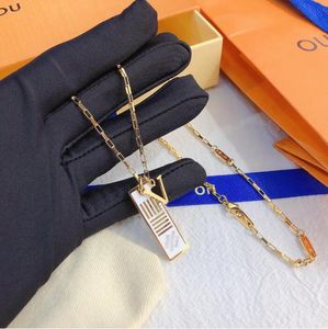 Geselecteerde Luxe Merk Kettingen Unisex Stijl Kettingen Ontworpen Voor Mannen En Vrouwen Lange Kettingen Klassieke Kwaliteit Sieraden Modeliefhebbers Vrienden Gift X362