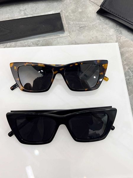 Gafas de sol polarizadas de viento de santo seleccionado gafas de cara redonda personalizadas Femenina de Internet Mismo estilo que muestra pequeño