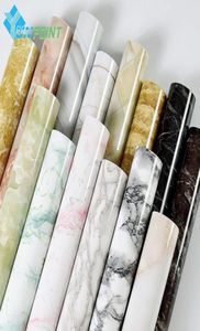 Muebles de papel tapiz de mármol auto adhesivo Películas decorativas de pared impermeables para la pared de la cocina Decoración del hogar23867222138347