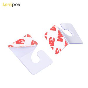 Zelflijm Pet Hang Tabs Hook Style Merchandise Pakket Box Tas PVC Hangers voor Peghooks Plastic Display J-Hook Hanging Tab