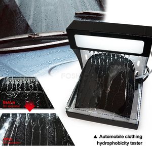 Outil de démonstration hydrophobe autonettoyant Outil de test de film de protection de peinture Effet de revêtement en céramique sur l'affichage hydrofuge de mini hotte MO251W