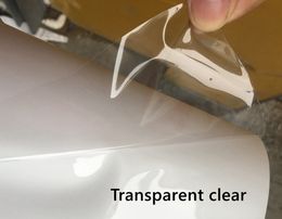 Zelfgenezing TPU PPF Duidelijke transparante glansverfbeschermingsfilm Anti -vuil met 3 lagen maat 1.52x15m