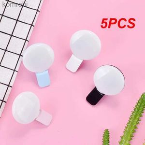 Selfie Lights 5 STKS Universele Telefoon Selfie LED Ring Flitslicht Draagbare Telefoon Selfie Lamp Lichtgevende Clip Lamp Camera Fotografie VideoL240116