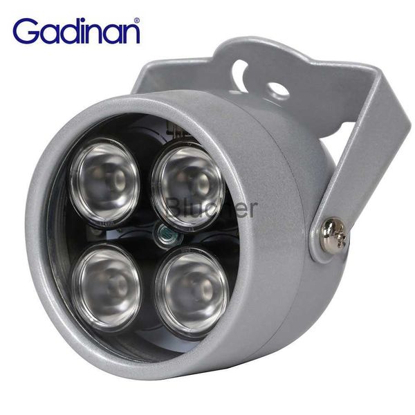 Selfie Lights Gadinan 4 array LED infrarouge étanche vision nocturne illuminateur infrarouge lumière 850nm pour caméra de sécurité CCTV CCTV lumière de remplissage DC 12V x0724