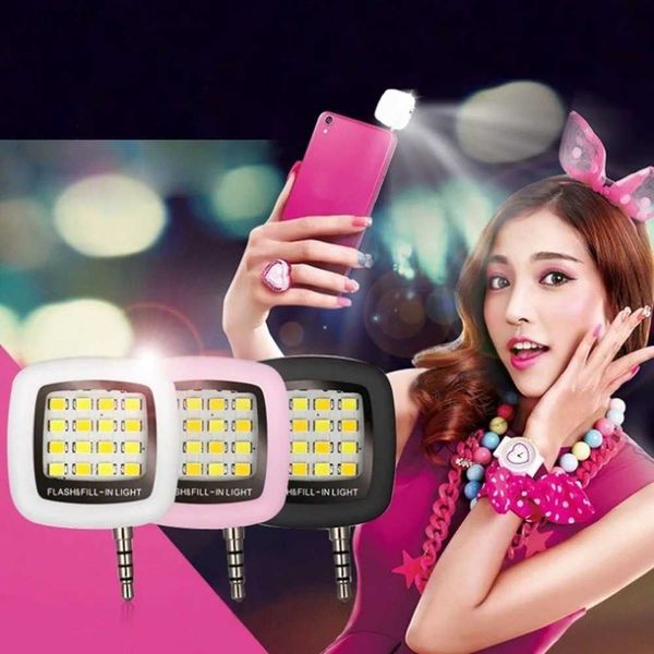 Selfie Lights LED Anneau Flash Universel Selfie Lumière Portable Téléphone Portable 36 LEDS Selfie Lampe Anneau Lumineux Clip Pour iPhone 11 X XR SamsungL240117