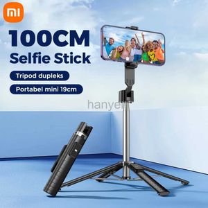 Selfie monopodes 100CM Selfie bâton trépied multifonction support pour téléphone portable avec support de contrôle Bluetooth pour Smartphones 24329