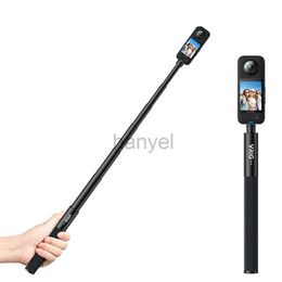 Selfie Monopods Cámara de acción de 131 cm, palo selfie inalámbrico, palo extensible, monopié plegable para Insta360 ONE X3 X2 ONE R, poste de extensión 24329