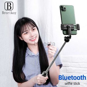 Selfie Monopods Trépied Bluetooth 3 en 1 pour iPhone 13 Mini trépied multifonctionnel portable rétractable avec obturateur à distance sans fil 24329