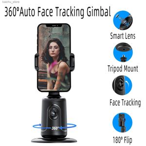 Selfie monopodes AI Smart Auto Face Suivi du cardan stabilisateur de bureau