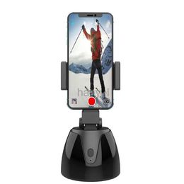 Selfie Monopods Auto Smart Selfie Stick stabilisateur 360 degrés Rotation support de téléphone visage suivi caméra trépied pour Vlog vidéo enregistrement vivant 24329