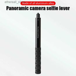 Selfie Monopods BGNing 1,2 m aluminium monopod Selfie Stick voor Insta360 ONE R/ONE X/ONE/EVO actiecamera Verlengde handgreepbeugel Q231110
