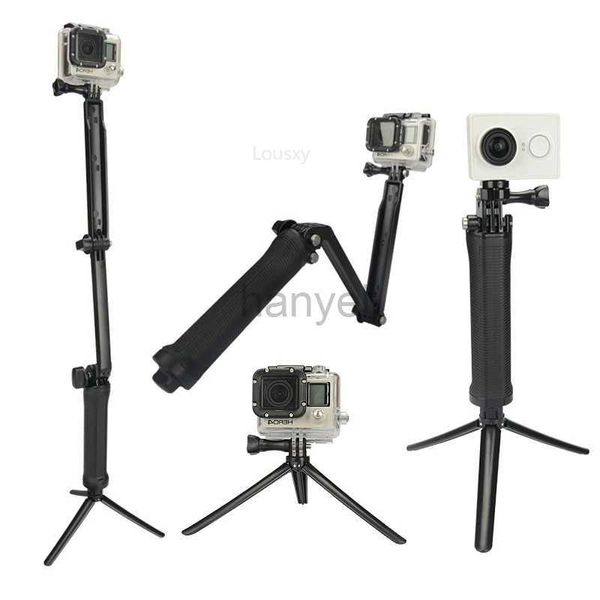 Selfie Monopods Grip Monopode étanche Selfie Stick Trépied pour Hero 11 10 9 8 7 Yi 4K SJCAM EKEN DJI OSMO Go Pro Accessoires 24329