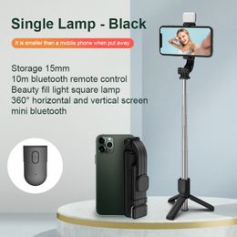 Selfie Monopods Handheld Plegable Bluetooth Stick Portable Multifuncional Trípode Teléfono móvil con obturador remoto inalámbrico 230816