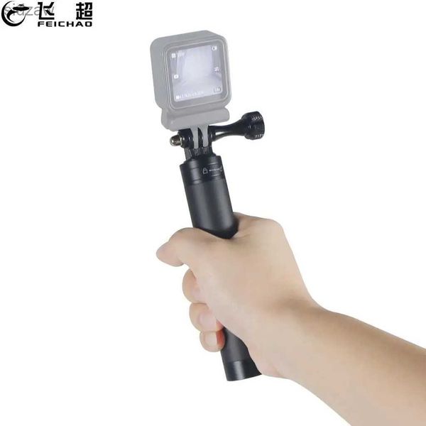 Selfie monopodes Handheld Handhed rétractable selfie stick aluminium alliage trépied monopode poignée pour les héros 11 10 9 8 max pour l'action DJI 2 caméra wx