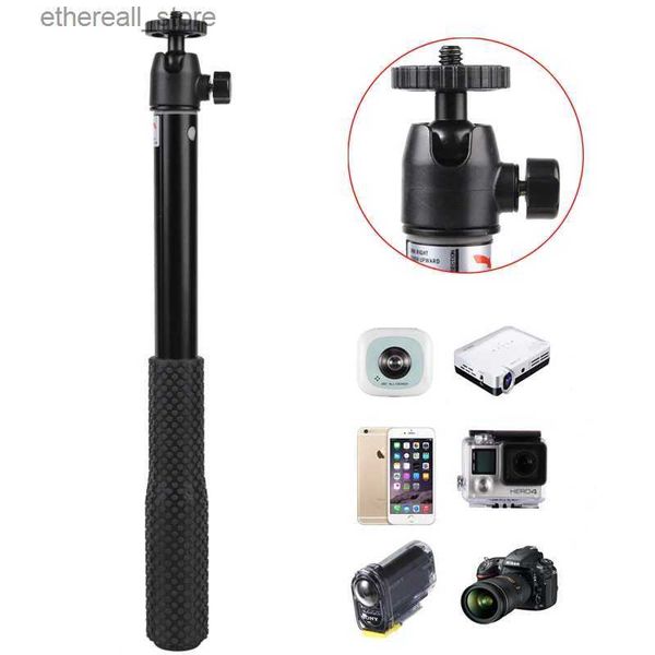 Selfie Monopods Bâton de selfie portatif pour SMOOTH4 Q 3/iii évolution GOPROE tige d'extension télescopique accessoires de barre de poteau xtension Q231110