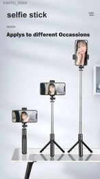 Selfie Monopods Tripod Hot Pliable Trépied Docutchable Demote Shutter S03 Selfie Stick for Smart Mobile Phone S03 Y24041895G6