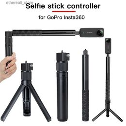 Selfie Monopodes Bâton de selfie invisible pour Insta360 X3 Bullet Time Trépied portable pour Insta 360 ONE X2 ONE RS GoPro Selfie Stick Accessoires Q231110