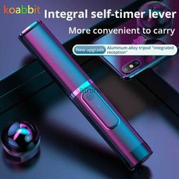 Selfie Monopods koabbit Portable intégré trépied Selfie bâton caché support de téléphone Bluetooth télécommande retardateur levier support de téléphone pour téléphone YQ240110