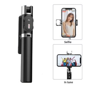 Selfie monopods live streaming stick statief standaard telefoonhouder BluetoothCompatible Universal Po Accessories 230816