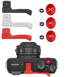 Selfie monopodes poignée en métal bouton de déclenchement de l'obturateur à main pour appareil photo Fuji Fujifilm X E4 XE4 2210119310956