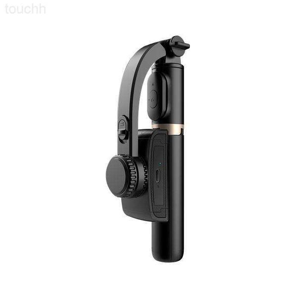 Selfie Monopods Q08 Q08D support de téléphone portable stabilisateur de cardan prise de vue intelligente trépied Bluetooth Selfie bâton stabilisateur de cardan L230913