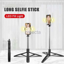 Selfie Monopods Roreta 2022 nuevo palo selfie inalámbrico bluetooth trípode grande plegable con obturador remoto para IOS Android 24329