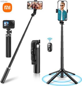 Selfie monopodes Self Portrait Stick Téléphone Tripod 40 Contrôle Bluetooth de charge extensible avec des vis de 1/4 de pouce adaptées aux smartphones iPhone Android WX