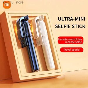 Selfie monopods selfie stick statief handheld anti-shake mini selfie stick special huawei telefoon foto live beugel y240418