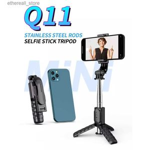 Selfie Monopods Selfie Stick Statief Met Draadloze Afstandsbediening Opvouwbare Monopods 360 Rotatie Mobiele Telefoon Standhouder Voor IOS Android Q231110