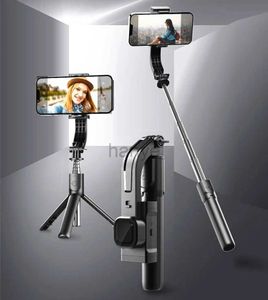 Selfie monopodes Smartphone cardan stabilisateur 360 Rotation Selfie bâton trépied avec Bluetooth sans fil télécommande Portable Anti-secousse support de téléphone 24329