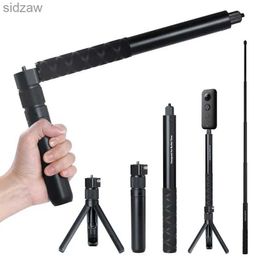 Selfie monopods geschikt voor insta360 x3/r/evo/one x2/rs/go 2 aluminium legering selfie stick accessoires wx