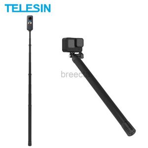 Monopié para selfies TELESIN Ultra largo 3M 2,7 M 106 palo monopié extendido de fibra de carbono para Hero 10-5 Max Insta360 Osmo Action 24329