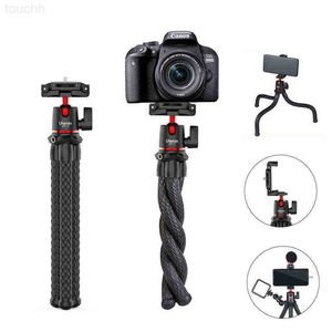 Selfie Monopods Ulanzi MT-11 Flexibel Octopus Statief Voor Telefoon DSLR Camera Vlog Draagbaar 2 in 1 Ontwerp Selfie Stick Statief Met Telefoonhouder H1104 L230913