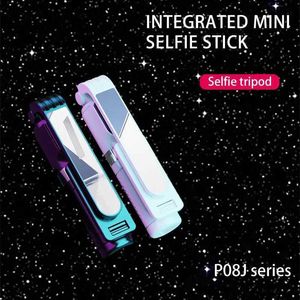 Selfie Monopods Ultieme draagbare mini-selfiestick met Bluetooth-statief - De perfect geïntegreerde selfiestick voor het vastleggen van geweldige momenten Q231110
