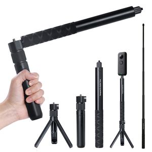 Selfie Monopods Universal Insta360 One X R Plus EVO Stick Bullet Time Trípode de mano Accesorios invisibles 221114