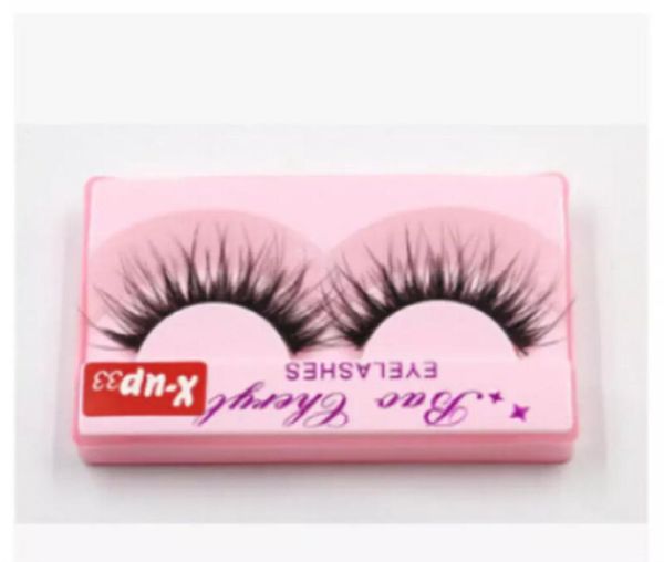 Vendre 100 surnaturel réaliste faits à la main faux cils 3D Strip lash épais faux faux cils maquilleur beauté1287840