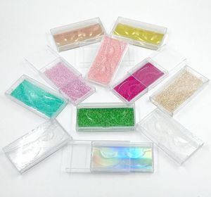 Verkoop 25 mm wimperboxen hele rechthoek plastic transparante valse wimpers verpakkingsdoos 3D wimpers cosmetische opslag 9406831