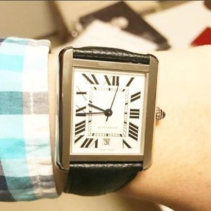 vendre mode classique hommes femmes mouvement automatique montre de luxe en acier inoxydable montre de luxe montre mécanique horloge mâle Fashio178A