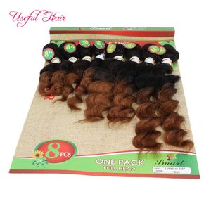 Vendre des cheveux de cheveux humains extension des cheveux brésiliens péruviens 250g brésiliens de tressage humain 8Bundles Curl coquette pour Blac4905246