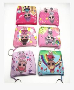 Verkoop Lady Short Zipper Zero Wallet Printing Coin Purse Cartoon Kinderen Geschenktas3669219