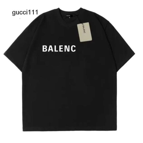 Vender letras Balencaigalies Hop Balencigalies Mangas Verano Hombres Hombres Camisetas Diseñador Imprimir Camiseta corta Camiseta Top Lujo Casual Hip Hombre Ropa Mujer París Q8UM