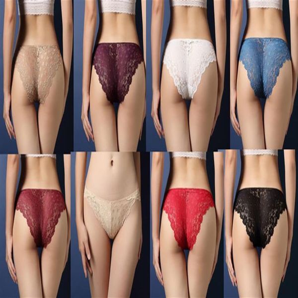 vendre luxueux 3 pièces pack culottes sexy pour femmes sous-vêtements sexy en dentelle dames slips en dentelle sexy sous-vêtements sans trace haute qua298b