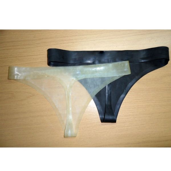 Vends culottes en Latex naturel Lingerie Sexy slips en caoutchouc exotiques caleçons dame sous-vêtements tendances Shorts 240311