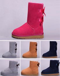 Vender nuevo Real Australia 528 Botas de nieve cálidas para niños y niñas de alta calidad para niños y niñas Botas de invierno para estudiantes adolescentes 9365256