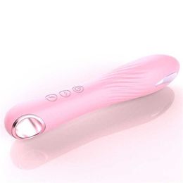 Vender fuerte pulso descarga eléctrica burlas vibrador punto G vibración masaje masturbador femenino para uso sexual adulto 231129