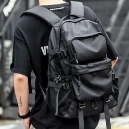 Vender bien casual estilo calle mochila masculina gran capacidad de 17 pulgadas para laptop viajar mochilas universitarios universitarios colegio escolar 240409