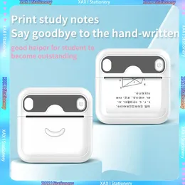 Vender bien mini impresora impresoras portátiles de etiqueta portátil Bluetooth tinta imprimora portatil para regalo de cumpleaños de teléfono móvil