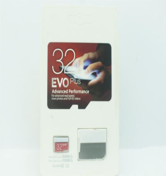 Vente de carte Micro TF EVO PRO PLUS 128 go 64 go 32 go 80 mo carte mémoire Mobile UHSI Class10 9878037